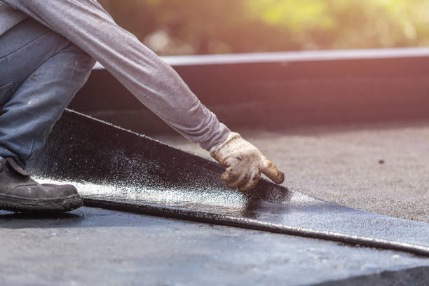Professional Crawl Space Encapsulation technician working in Bridgman, MI